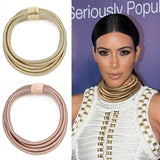 Kardashian Style Chic Choker And Bracelet Collection