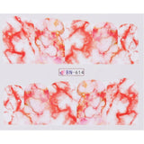 Broken Marble Theme | 12 Colors To Choose From | Nail Art Decals