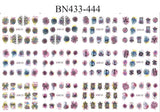Special Set #2 - 12 Designs Per Big Sheet | Valentine Inspired Nail Art Decals