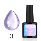 Meagan's Jelly Series - 14 COLORS 7ML Gel Nail Polish