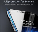 iPhone X 3D Tempered Glass Film - Comes in Clear HD or Anti Glare Design