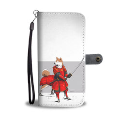The Samurai Inu 2 In 1 Wallet and Phone Case - Battle Dogs Collections