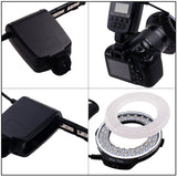 Speedlite RF-550D 14-In-1 Macro LED Ring Flash For Canon Nikon Sony Olympus Panasonic Pentax